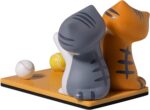 Cute Cat Smartphone Stand Phone Holder Cartoon Animal Japanese Anime (Pumpkin and Gabriel) - Image 5