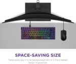 NZXT Function 2 MiniTKL Wired Tenkeyless Optical Gaming Keyboard - 8K Polling Rate - Linear Optical Switches - Adjustable Actuation - Double-Shot PBT Keycaps - RGB - Hot-Swappable - Black - Image 4