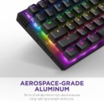 NZXT Function 2 MiniTKL Wired Tenkeyless Optical Gaming Keyboard - 8K Polling Rate - Linear Optical Switches - Adjustable Actuation - Double-Shot PBT Keycaps - RGB - Hot-Swappable - Black - Image 8