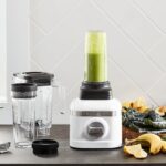 KitchenAid K150 3 Speed Ice Crushing Blender with 2 Personal Blender Jars - KSB1332Y - White - Image 4