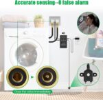 Washing Machine Water Leak Detector Kit with Dual Power Supply, Precise Sensor, Automatic Shut-Off Hot & Cold Valves 3/4" 90° , Alarm Sound and Alarm Light - Image 4