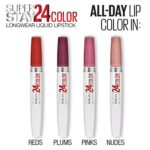 Maybelline New York SuperStay 24 2-Step Liquid Lipstick Makeup, Steady Red-Y, 1 kit - Image 9
