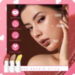 Makeup Sticks Set, Matte Cream Blush Stick for Cheeks, Eyes and Lips, Contour Stick & Highlighter Makeup Sticks for All Skin (Blush, Highlighter & Contour) - Image 3