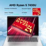 HP Premium 17 inch Touchscreen Laptop, AMD Ryzen 5 7430U, 17.3" HD+ Touch Screen, 32GB RAM, 2TB SSD, WiFi 6, BT 5.4, Copilot, Windows 11 Pro, Laptop Computer for Work School Home Office Business - Image 5