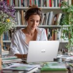 HP Premium 17 inch Touchscreen Laptop, AMD Ryzen 5 7430U, 17.3" HD+ Touch Screen, 32GB RAM, 2TB SSD, WiFi 6, BT 5.4, Copilot, Windows 11 Pro, Laptop Computer for Work School Home Office Business - Image 10