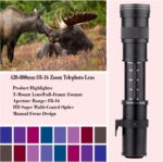 Canon EOS Rebel T7 DSLR Camera with 18-55mm EF-S f/3.5-5.6 is II Lens & EF 75-300mm f/4-5.6 III Lens + 420-800mm Zoom Lens + 32GB High Speed Memory + Camera Bag + Full Accessory Bundle - Image 6