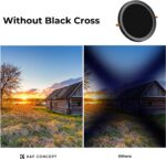 K&F CONCEPT 67mm Variable Fader ND2-32 ND Filter and CPL Circular Polarizing Lens Filter in 1 for Camera Lens Waterproof Neutral Density Polarizer Filter (Nano-D Series) - Image 5