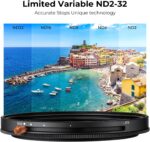 K&F CONCEPT 67mm Variable Fader ND2-32 ND Filter and CPL Circular Polarizing Lens Filter in 1 for Camera Lens Waterproof Neutral Density Polarizer Filter (Nano-D Series) - Image 6