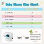 LeIsfIt Baby Shoes Girls Boys First Walking Shoes Infant Sneakers Crib Shoes Lightweight Non-Slip Shoes - Image 5