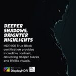 AOC Q27G4ZD 27" QD OLED Gaming Monitor, QHD 2560 x 1440, 240Hz 0.03ms, HDMI 2.0 x2, Display Port x2, G-Sync Compatible, Console Gaming Ready, 3-Year Zero-Bright-Dot - Image 5