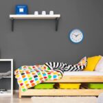 Bernhard Products 10 Inch Blue Quartz Analog Wall Clock - Silent, Easy to Read, Quality Construction, Simple Design, Lightweight, Easy to Hang, Battery Operated - Image 7