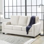 Signature Design by Ashley Rannis Coastal 2-in-1 Sofa Sleeper with Folding Gel Memory Foam Mattress, Full, White - Image 3