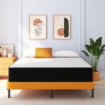 Swbvs Double Mattress, 10 Inch Hybrid Memory Foam Full Size Mattress, Full Bed Mattres in a Box Pressure Relief & Firm Mattresses,Double Size Matress - Image 4