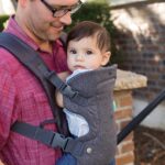 Infantino Flip 4-in-1 Convertible Baby Carrier, Adjustable, Ergonomic Babywearing, Registry Essential, Baby Carrier for Newborn to Toddler, Gray - Image 7