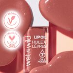 wet n wild Lip Oil - Lightweight, Non-Sticky, Hydrating & Nourishing Formula with 7 Conditioning Oils, Vegan & Cruelty-Free - Cocoa Rose - Image 7