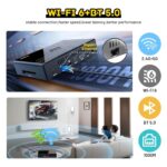 Kinhank Super Console X5 PRO Retro Gaming Console with 16000+Games,Android 12.0 OS,Emulator System,8K UHD Output,WI-FI 6,BT 5.0,SATA 3.1,AV1,Rock Chip RK3588S,Gigabit Ethernet,Wireless Controller - Image 8