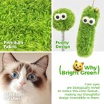 TINYBEAST 34.7" Tall Cat Scratching Post, 3 in 1 Sisal Cat Scratcher, Heavy Duty 4.3" Diameter Cat Tree with Hanging Bell Ball Toy and Reinforced Stable Base for Indoor Adult Cats & Kittens - Image 4