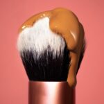 Real Techniques Expert Face Professional Foundation Makeup Brush for Even Streak Free Application, Dense Bristles For Buffing, Orange, 1 Count - Image 5