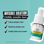 Kiehl's Truly Targeted Acne-Clearing Pimple Patch with 2% Salicylic Acid, Invisible Liquid Spot Treatment, 4% Niacinamide Fades Post-Acne Marks, 0.2% Licorice Root Soothes Redness - 0.5 fl oz - Image 9