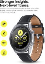 Samsung Galaxy Watch 3 (41mm, GPS, Bluetooth) Smart Watch with Advanced Health monitoring, Fitness Tracking , and Long lasting Battery - Mystic Silver (US Version)- (Renewed) - Image 6