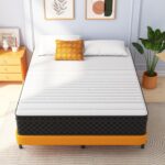 Swbvs Queen Mattress, 12 Inch Queen Size Mattress Bed in a Box, Memory Foam & Pocket Springs, Medium Feel, Cool Sleep & Pressure Relief, 120-Night Trial - Image 3