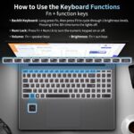 16" Traditional Laptop Computer, i3 Processor 16GB RAM 1TB SSD Silver Laptops Notebook with Backlit Keyboard, Fingerprint, WiFi 6 Bluetooth 5.3 Laptops for Students & Office USB-C Port - Image 6