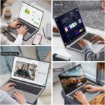 16" Traditional Laptop Computer, i3 Processor 16GB RAM 1TB SSD Silver Laptops Notebook with Backlit Keyboard, Fingerprint, WiFi 6 Bluetooth 5.3 Laptops for Students & Office USB-C Port - Image 10