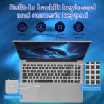 16" Traditional Laptop Computer, i3 Processor 16GB RAM 1TB SSD Silver Laptops Notebook with Backlit Keyboard, Fingerprint, WiFi 6 Bluetooth 5.3 Laptops for Students & Office USB-C Port - Image 11