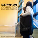 Cybex Libelle 2 Travel pockit Baby Stroller - Lightweight Carry-On Travel Stroller for Airplane with One-Hand Recline, Compatible with CYBEX Car Seats, Canvas White - Image 8