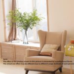 Melorca&Guilla Artificial Plants,2PCS 43.3" Green Nandina Faux Branches for Vase,Artificial Plants for Shop Garden Office Home Décor - Image 8