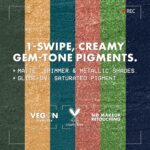 NYX PROFESSIONAL MAKEUP Vivid Rich Mechanical Eye Pencil, Vivid Rich Mechanical, Creamy Retractable Eyeliner - Smokin Topaz, Brown Eyeliner - Image 6