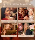 adoyi Gold Bracelets for Women, 14K Gold Plated Stackable Bracelet Stack Set Adjustable Charm Paperclip Chain Cuban Link Layered Waterproof Jewelry Sets Gifts for Womens 6.0/6.8/7.2" - Image 7