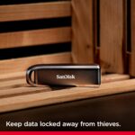 SanDisk 2TB Extreme PRO Flash Drive with USB-A - Up to 1000MB/s Read speeds and 900MB/s Write speeds - for Laptops, Computers, Desktops - High Performance Drive, Black - SDCZ820-2T00-G46 - Image 8