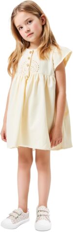 K KomForme Toddler Sneakers for Boys and Girls Dual Hook and Loops Sneakers Baby Canvas Shoes - Image 7