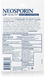 Neosporin Lip Health Overnight Healthy Lips Renewal Therapy Petrolatum Lip Protectant, 0.27oz. (Pack of 2) - Image 4