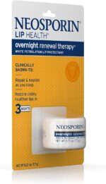 Neosporin Lip Health Overnight Healthy Lips Renewal Therapy Petrolatum Lip Protectant, 0.27oz. (Pack of 2) - Image 6