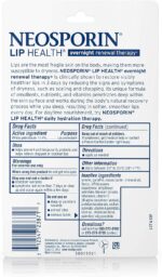 Neosporin Lip Health Overnight Healthy Lips Renewal Therapy Petrolatum Lip Protectant, 0.27oz. (Pack of 2) - Image 7