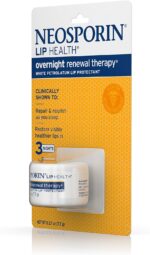 Neosporin Lip Health Overnight Healthy Lips Renewal Therapy Petrolatum Lip Protectant, 0.27oz. (Pack of 2) - Image 10