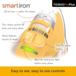 oliso TG1600 ProPlus Smart Iron with Auto-Lift – 1800 Watt Steam Iron for Clothes, Sewing, Quilting & Crafting – Diamond Ceramic-Flow Soleplate, Butterscotch - Image 6