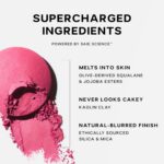Saie SuperSuede Baked Blush - Talc-Free Powder Blush for Cheeks Infused with Hyaluronic Acid, Glycerin + Squalane - Hydrating Face Makeup for a Natural, Diffused Flush of Color - Grazie (0.1 Ounce) - Image 10