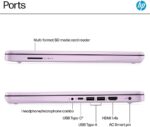 HP 14 Ultrabook, Intel CPU, 32GB RAM, 1.6TB Storage (128GB OnBoard w/ 512GB Portable Drive + 1TB OneDrive), Up to 12 Hours Battery, Windows 11 Pro, Honey Lavender, w/WOWPC 3-in-1 Bundle - Image 10