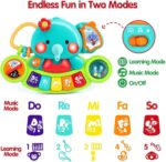 Baby Piano Toy 6 to 12 Months Light Up Music Baby Toys for 0 6 9 12 18 Months Early Learning Educational Piano Keyboard Infant Babies Girl Toy 1 Year Old Boy Girls Gift - Image 5