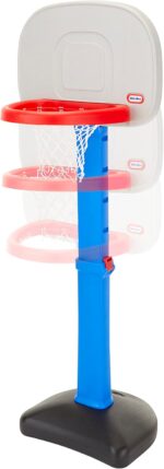 Little Tikes Easy Score Basketball Set, Blue, 3 Balls - Amazon Exclusive, 23.75 x 22 x 61 inches - Image 4