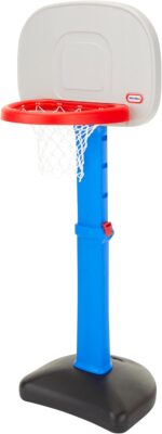 Little Tikes Easy Score Basketball Set, Blue, 3 Balls - Amazon Exclusive, 23.75 x 22 x 61 inches - Image 7