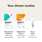 Mighty Patch Surface Large Pimple Patches for Face from Hero Cosmetics, Acne Spot for Body, Cheek, Forehead, and Chin, Pimple Stickers, Hydrocolloid Covers, Vegan-friendly, 10 Count - Image 9