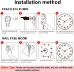 Woodgrain Wall Clock–Silent Non-Ticking Wall Clocks Battery Operated 8 Inch, Large Easy-to-Read Numbers Modern Modern Analog Clock for Bedroom Living Room Kitchen Office Gym (Brown) - Image 10