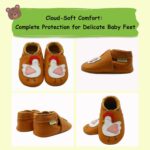 SAYOYO Baby Shoes Soft Leather Sole Infant Toddler Prewalker Shoes - Image 5