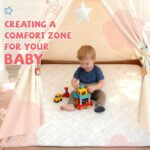 Baby Play Mat for Floor, 47'' x 47'' Crawling Mat Foldable Play Mat for Babies and Toddlers Infants Easy Care, Non-Slip Playmats, Machine Washable (Animal) - Image 4