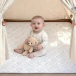 Baby Play Mat for Floor, 47'' x 47'' Crawling Mat Foldable Play Mat for Babies and Toddlers Infants Easy Care, Non-Slip Playmats, Machine Washable (Animal) - Image 9