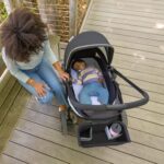 Evenflo Pivot Xplore Dreamz All-Terrain Stroller Wagon with Bassinet Insert (Voyager Green) - Image 3